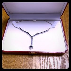 Blue Necklace 14K